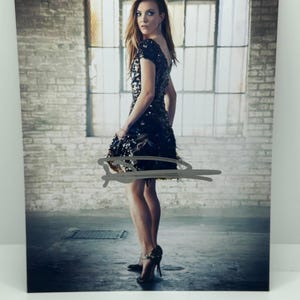 Natalie Dormer Dress Behind Signed Autographed Photo Authentic 8X10 COA