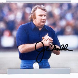 John Madden Extrem seltenes signiertes signiertes Foto authentisches 8X10 COA
