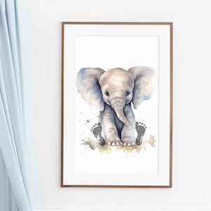 Baby’s first footprint, cute keepsake, nursery art, baby shower gift, first birthday, PDF file, instant digital download, free shipping