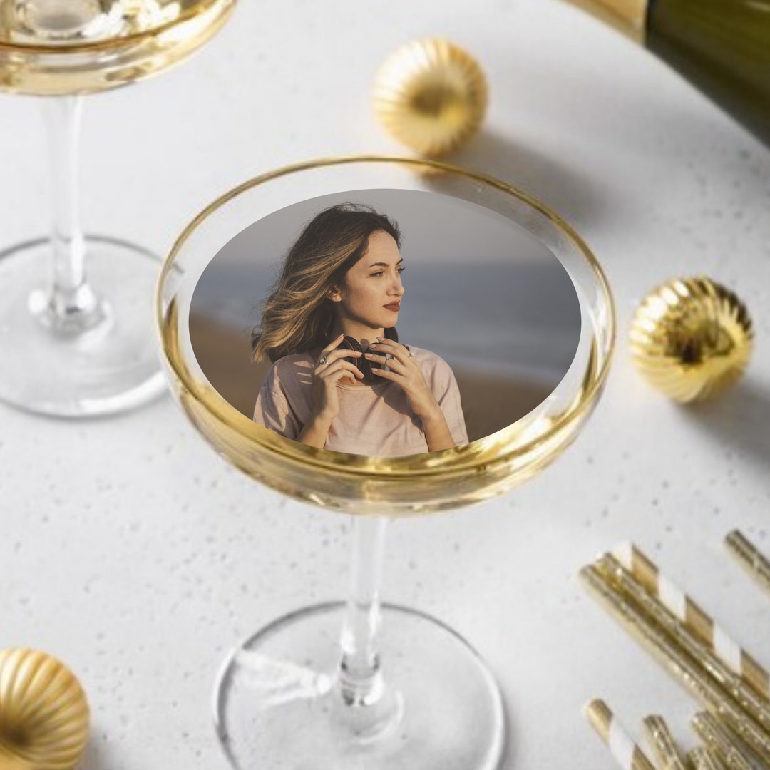 Edible Cocktails Toppers, Edible Photo Drink Toppers, Photography