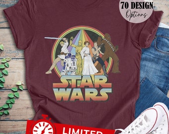 Retro Star Wars Disneyworld Trip Shirt: Galaxy's Edge Fan Gift