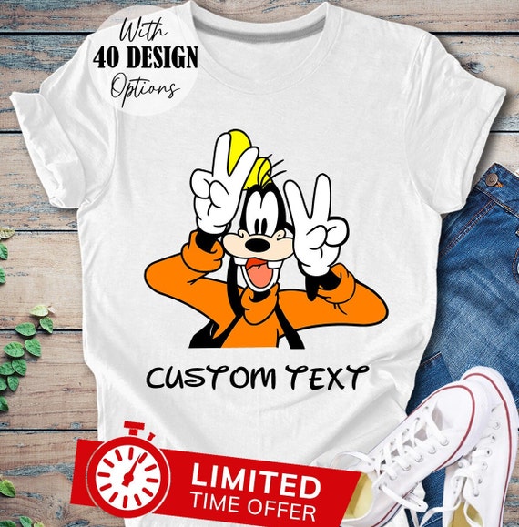 Goofy Shirt For Kids, Disney World Trip Matching Family Tees, Disneyland Shirt Gift For Son, Disneyland Family Vacation Shirts, Disney Gifts