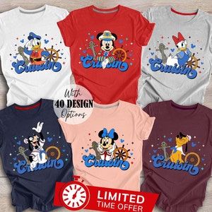 Vintage Disney Shirt Mouse And Friends Magical Cruisin Disney Cruise Shirt, Cruise Crew Shirt, Disney Trip Shirt, Retro Disney Shirt