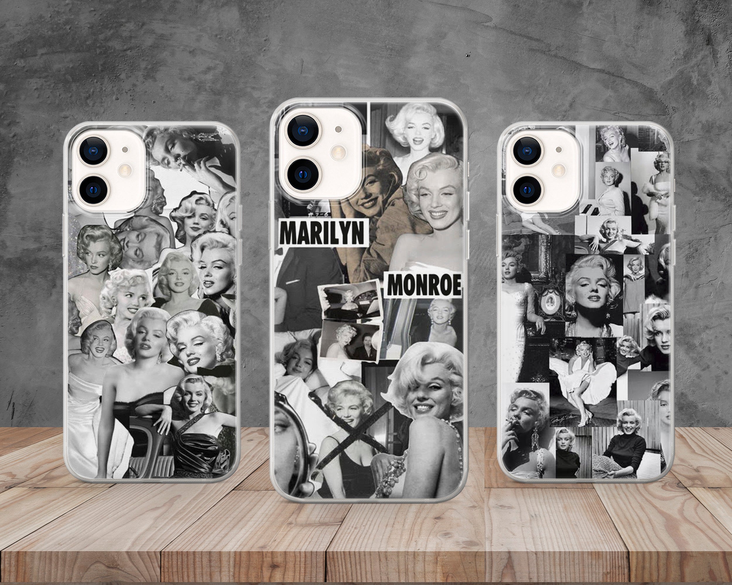 Marilyn Monroe Cases Wallet Custom iPhone Cases Leather Samsung