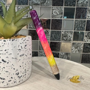 Neon Beach Glitter Pen