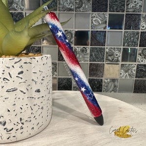 Stars & Stripes Glitter Pen