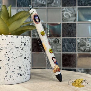 Snowy Princess Glitter Pen