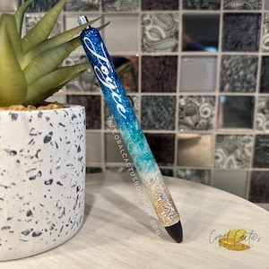 Beach Glitter Pen