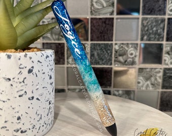 Beach Glitter Pen