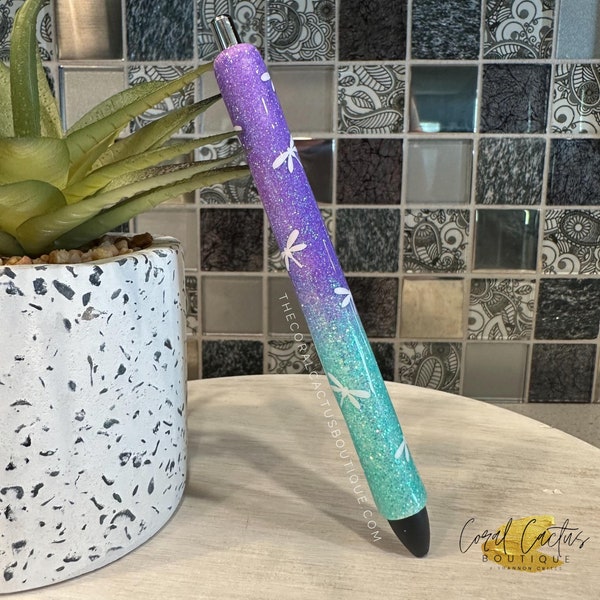 Dragonfly Glitter Pen