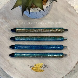 Beach Shore Glitter Pen