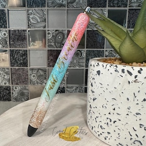 Just Breathe Glitter Pen