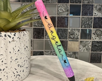 Bolígrafo Ombre Rainbow Glitter