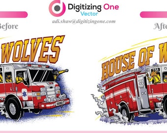 Proporcionar servicios de digitalización y arte vectorial.