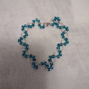 Silver Jump Ring Bracelet