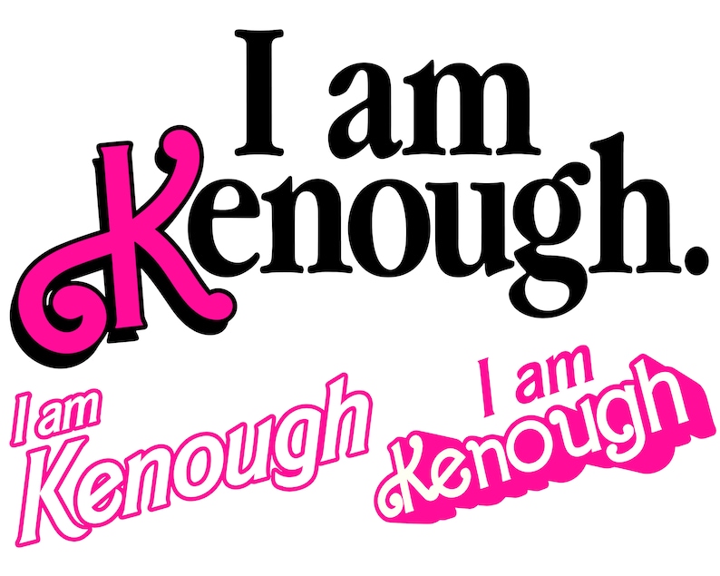 I Am Kenough I Am Kneough Png Shirt I Am Kenough Barbie Png - Etsy