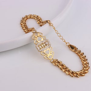 Pulsera de eslabones en forma de corazón, pulsera de plata de ley, joyería romántica, regalo de aniversario de bodas, símbolo de amor, oro de plata 925