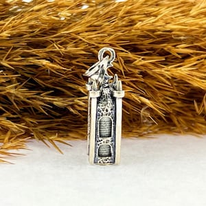 Muslim Silver Talisman, Jawshan Necklace, Jawshan Kabir, Arabic Amulet, Mosque shape,prayer protection,Handcrafted Mosque Shape Necklace