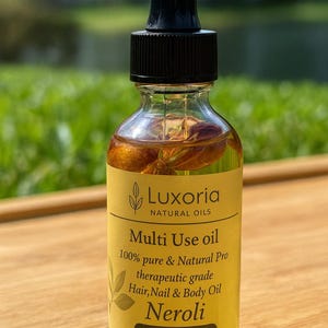 Neroli Essential Oil 100% Pure Natural, Skin Care, Soap, Candle and Diffuser