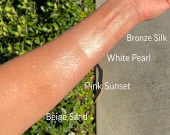 Glam Glow Shimmer Body Mist – Multi Use  Sparkle Spray for Skin & Hair, Luminous Festival Glow, Makeup Highlighter Mist
