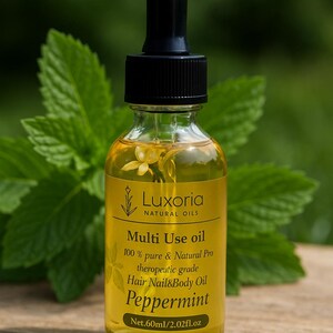 Peppermint Essential Oil 100% Pure Natural Therapeutic Grade,  For Skin, Soap, Candle and Diffuser