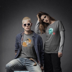 Skull and Rose Unisex t-shirt