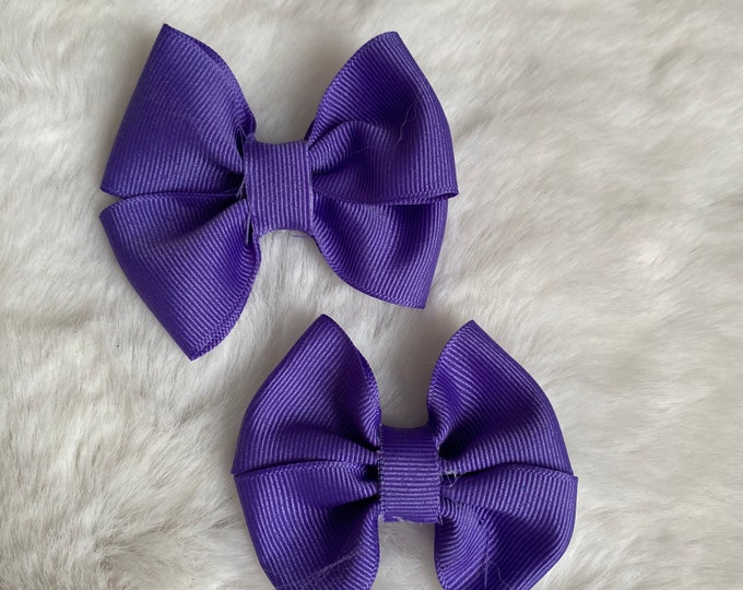 Simple Purple Bow