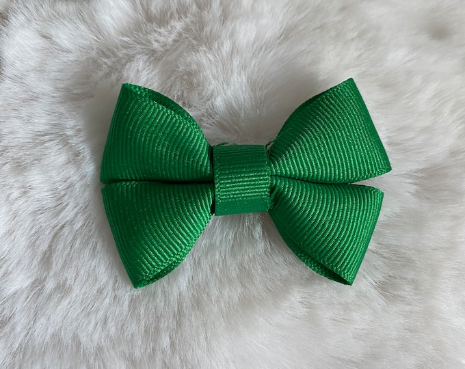 Vermilion Green Mini Bows