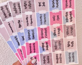 Fichas bíblicas de ensueño / Índice de libros laminados de la Biblia