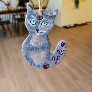 Hand Painted Pets-Cinnamon Salt Dough Ornaments