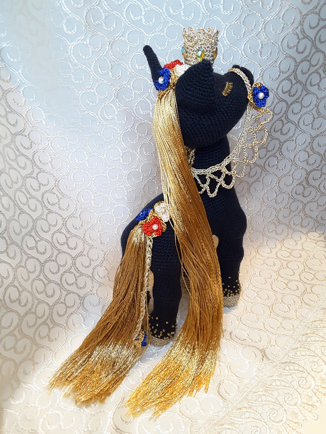 CROCHET PATTERN Horse Toy Pattern Amigurumi Animal Pattern Stuffed