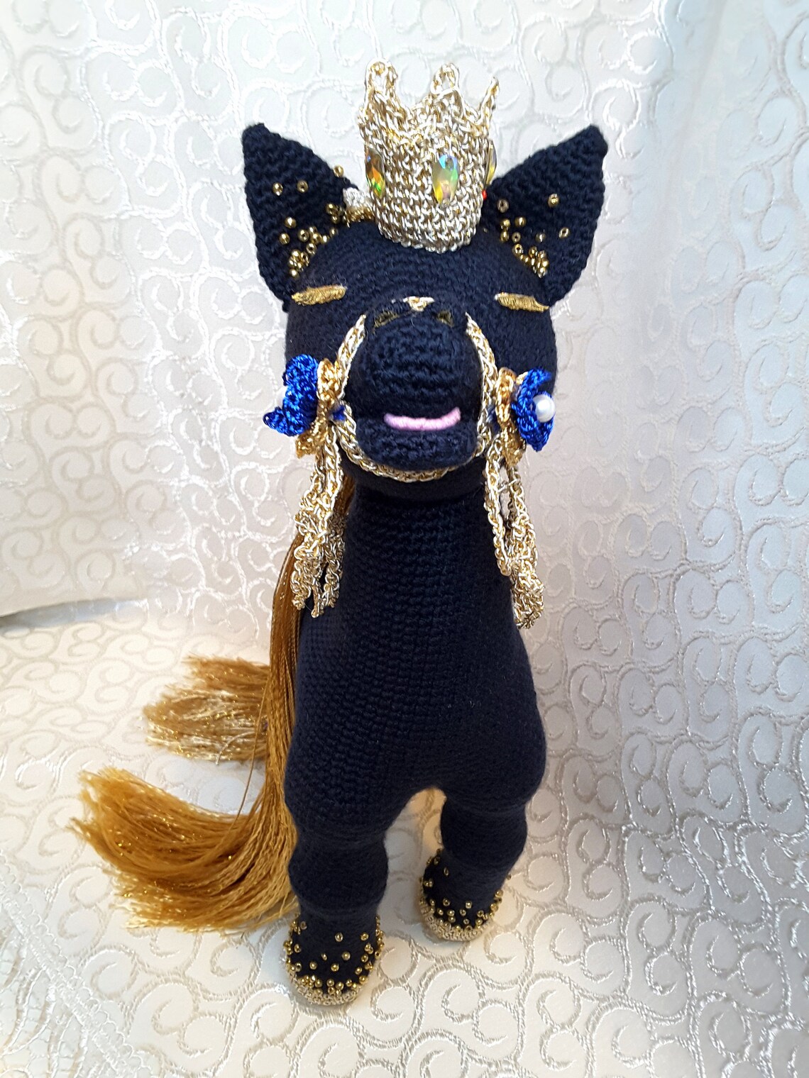 CROCHET PATTERN Horse Toy Pattern Amigurumi Animal Pattern Stuffed