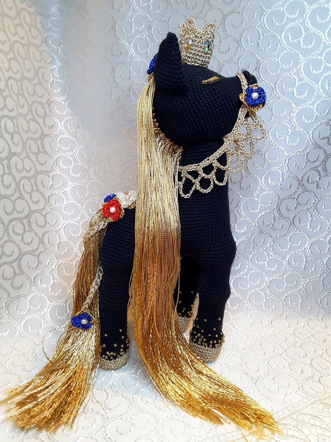 CROCHET PATTERN Horse Toy Pattern Amigurumi Animal Pattern Stuffed