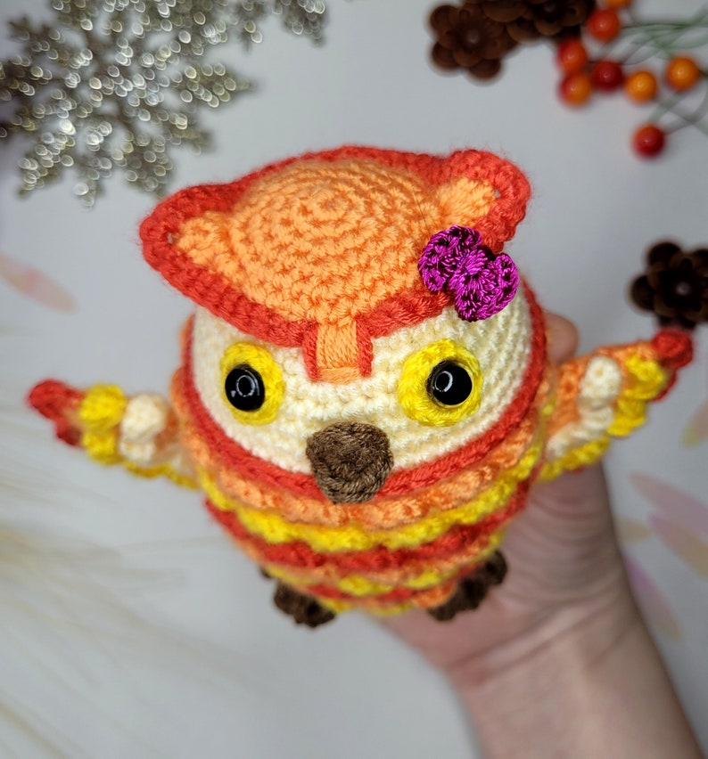 CROCHET PATTERN Owl Toy Pattern Amigurumi Bird Pattern - Etsy