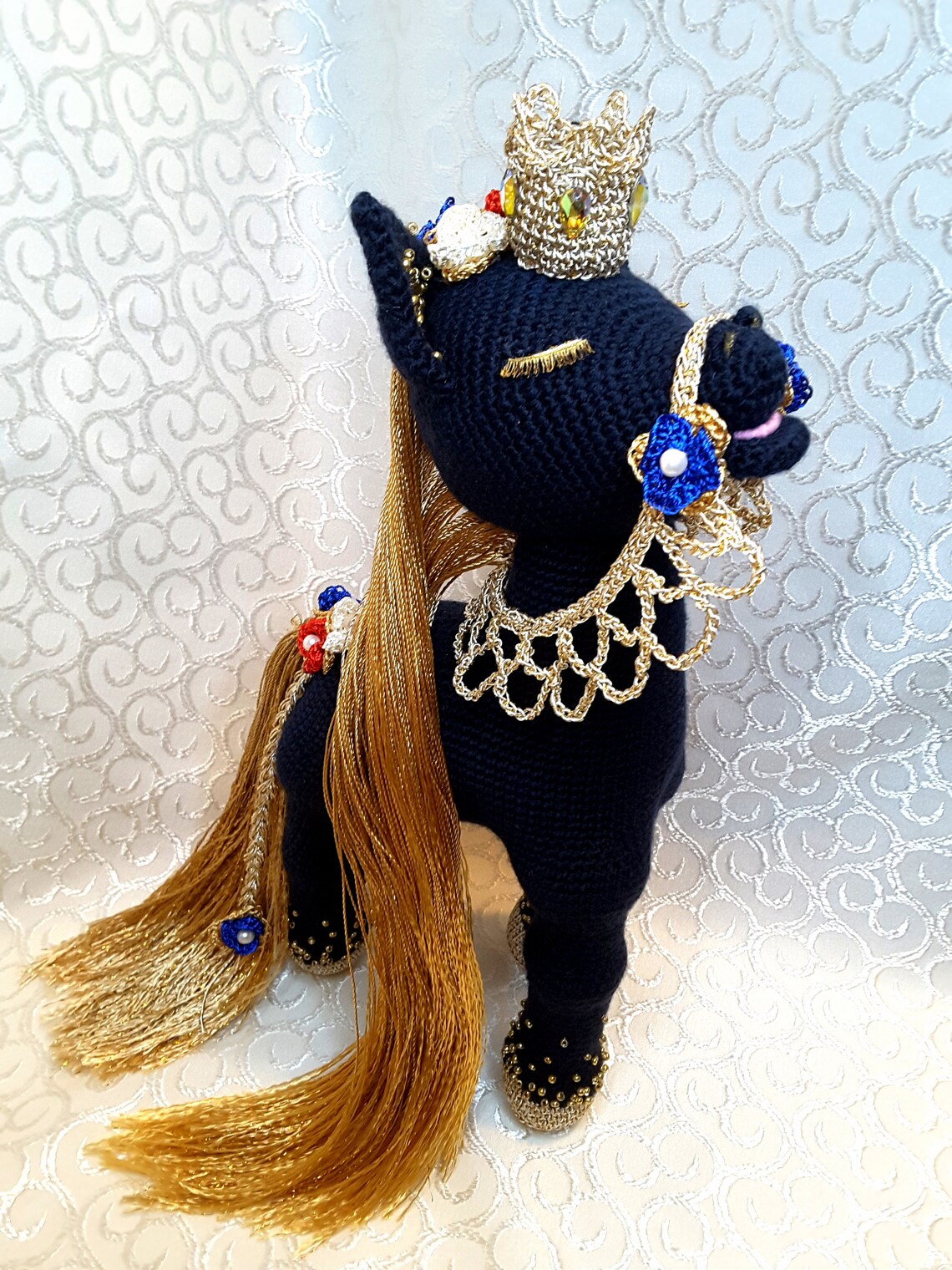 CROCHET PATTERN Horse Toy Pattern Amigurumi Animal Pattern Stuffed