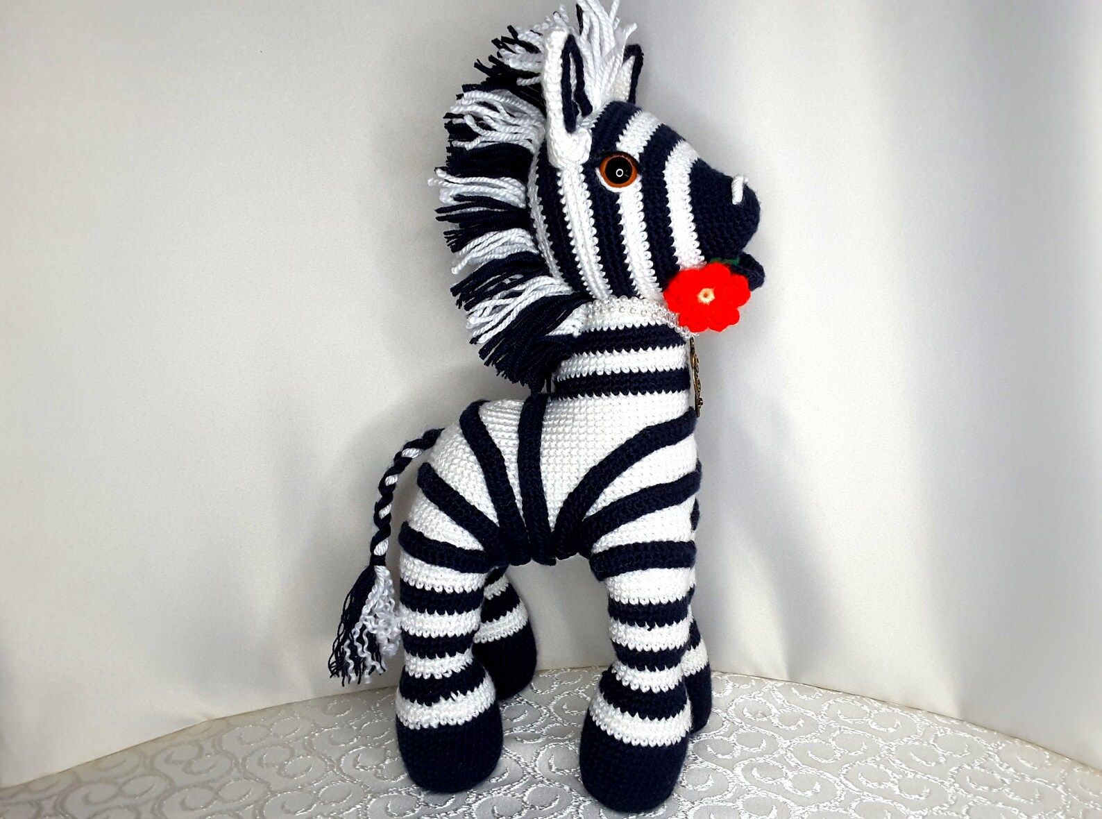 CROCHET PATTERN Zebra Toy Pattern Amigurumi Animal Pattern Stuffed