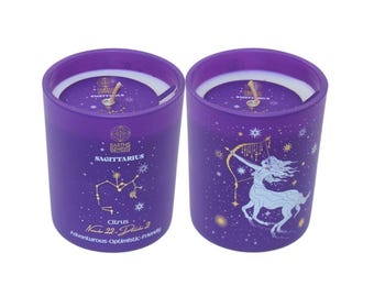 Sagittarius Zodiac Candle