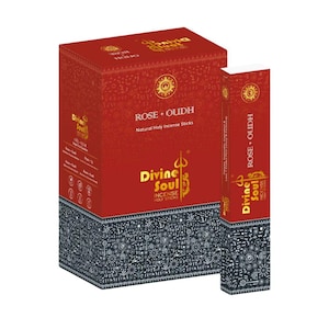 Rose & Oudh Incense - Divine Soul Collection