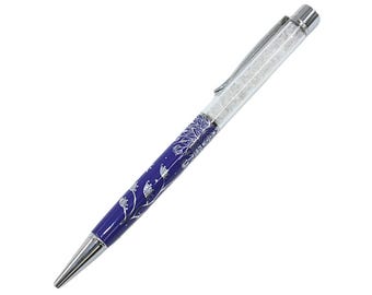 Lotus Flower Pen - Silver