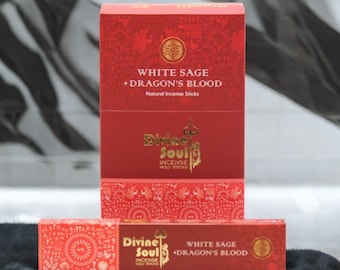 White Sage & Dragon's Blood Incense-Divine Soul Collection