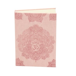 Earths Elements Pink Hamsa Journal Small