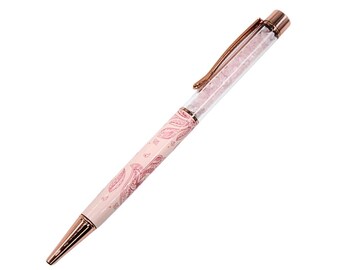 Pink Hamsa Pen - Rose Gold