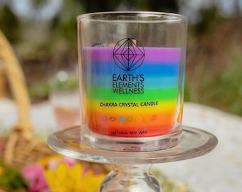 Crystal Candle Chakra - Sale