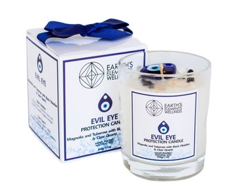 Crystal Candle Evil Eye - Sale