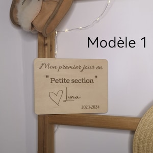 Pancarte photo rentrée scolaire