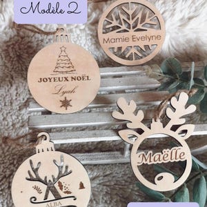 Pallina di Natale in legno personalizzata