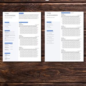 Clean Resume Template for Canva | Executive CV Design | Modern ...