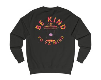 Be Kind To Ya Mind - yellow, orange, pink