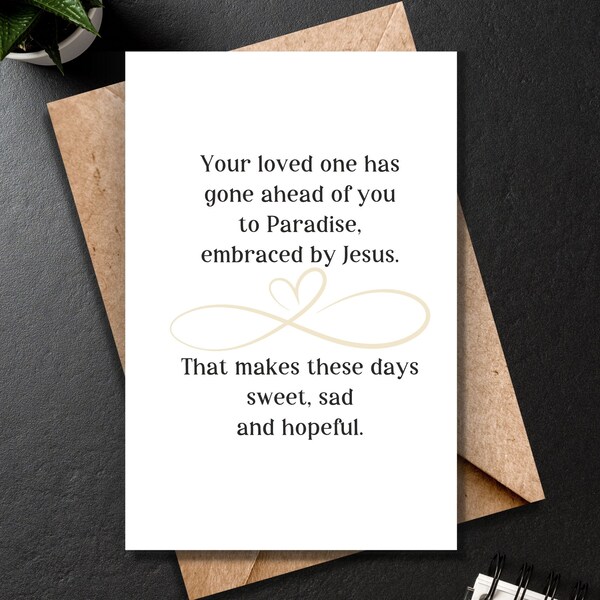 Loss of a Loved One- Grief -  Bereavement Sympathy Condolences Card - Valentines Anniversary Birthday Thinking of You Blank Card