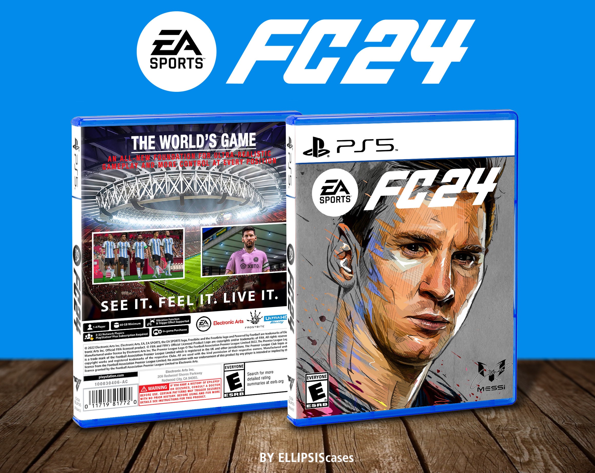 NEW SEALED* EA SPORTS FC 24 FiFA 2024 For Sony PlayStation 5 PS5